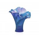 Daum Arum Bleu Nuit Small Vase