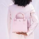 Galway Leather Shoulder Bag, Pink
