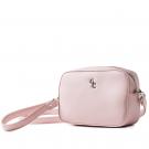 Galway Leather Crossbody Bag, Pink