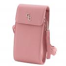 Galway Leather Mini Cross Body, Rose Pink