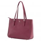 Galway Leather Large Tote Bag, Mulberry