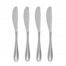 Nambe Flatware Paige Butter, Cheese Knives (Set of 4)