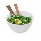 Nambe Gourmet Quatro Salad 11" Bowl with Servers