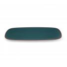 Nambe China Taos Soft Rectangular Platter Jade
