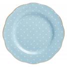 Royal Albert Polka Blue Salad Plate, Single