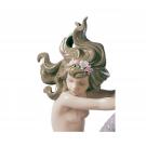 Lladro Classic Sculpture, Illusion Mermaid Figurine