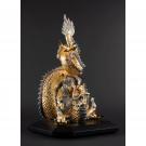 Lladro Protective Dragon(Golden -Specl. Edition