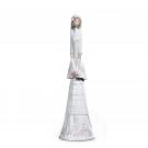 Lladro Classic Sculpture, Bridal Bell Figurine