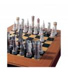 Lladro Home Decor, Medieval Chess Set Chess Set