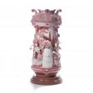Lladro Classic Sculpture, Ladies In The Garden Vase. Limited Edition