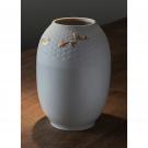Lladro Home Decor, Koi Vase. Golden Luster