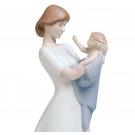 Lladro Classic Sculpture, A Mother's Treasure Figurine