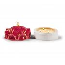 Lladro Light And Fragrance, Scheherazade's Quarters Candle 1001 Lights (Peony). Night Approaches Scent