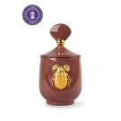 Lladro Light And Fragrance, Scarab Candle Luxurious Animals. Moonlight Scent