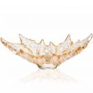 Lalique Champs Elysees Grand 24" Bowl, Gold Luster