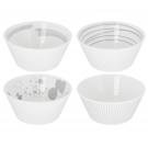 Royal Doulton Pacific Stone Tapas Bowl 4.4" Assorted, Set Of 4
