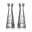 Waterford Lismore Round Candlestick 8in, Pair