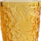 Lalique Merles et Raisins 8.75" Vase, Amber