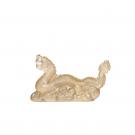 Lalique Zodiac Dragon Tianlong, Gold Luster
