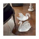 Lalique Figure Swan Head Down