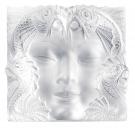 Lalique Figurine Revelation Masque De Femme 12.5" Panel