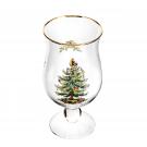 Spode Christmas Tree Glassware Set Of 4 Tulip Glasses
