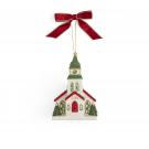 Spode Christmas Tree Church Led Ornament