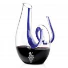 Riedel Fatto a Mano Curly Blue Lapis Lazuli Wine Decanter, Limited Edition