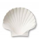 Aerin Shell Serving Platter Medium, Cream