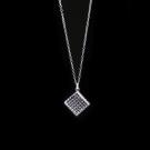 Cashs Ireland Crystal Diamond Kerry Pendant Necklace, Small