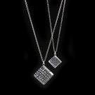 Cashs Ireland Crystal Diamond Kerry Pendant Necklace, Small