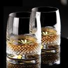Cashs Ireland, Cooper Islay Single Malt Whiskey DOF Glass, Pair