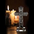 Cashs Ireland Holy Cross Crystal Sculpture