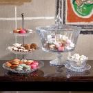 Baccarat Mille Nuits 3 Tier Pastry Stand, Medium