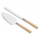 Vera Wang Wedgwood With Love Gold Cake Knife and Server Set