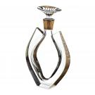 Vista Alegre Crystal Fenix Case with Whisky Decanter with Gold