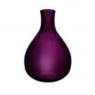 Vista Alegre Glass Color Drop 6.5" Bud Vase Amethyst