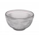 Vista Alegre Glass Bicos Clear Medium Bowl