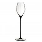 Riedel High Performance Champagne Glass, Single Black