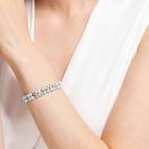 Swarovski Crystal and Rhodium Tennis Deluxe Bracelet