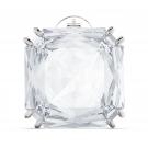 Swarovski Square Cut Crystal and Rhodium Mesmera Clipped Earring, Single