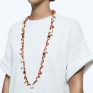 Swarovski Extra Long, Multicolored, Gold-Tone Plated Gema Necklace