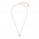 Swarovski Crystal and Rose Gold Millenia Pendant Necklace