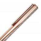 Swarovski Crystal Shimmer ballpoint pen, Rose gold tone, Rose gold-tone finish