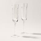 Ralph Lauren Coraline Champagne Flute Glass, Pair