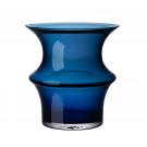 Kosta Boda Pagod 6 5/8" Vase, Petrol Blue