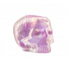 Kosta Boda Still Life Skull Crystal Votive, Light Pink