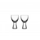 Kosta Boda Limelight XL Wine Glasses Pair