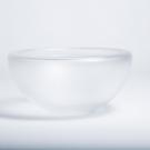 Kosta Boda Beans Clear Frosted 10" Bowl