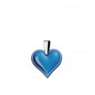 Lalique Amoureuse Beaucoup Heart Pendant, Sapphire Blue